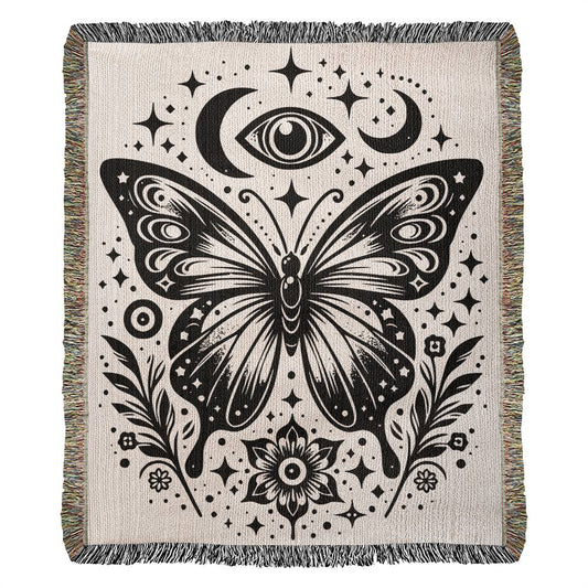 Evil Eye Butterfly Blanket - 03