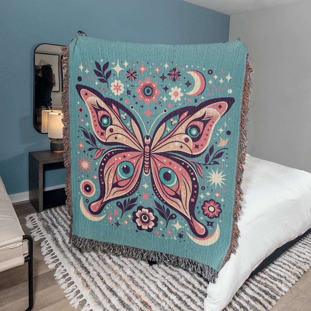 Evil Eye Butterfly Blanket - 02